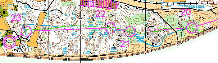 Karttapala v&auml;leilt&auml; X-X